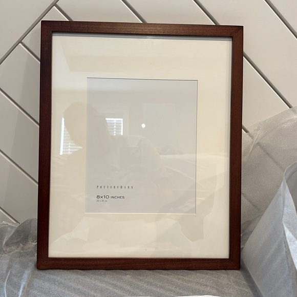 Pottery Barn Wood Gallery Oversized Mat Frame 8x10 in Espresso Brown New In Box! - Picture 9 of 14